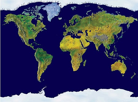 Map monde Mehrdad GHAHREMAN