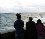 Mehrdad et les filles sur les Remparts